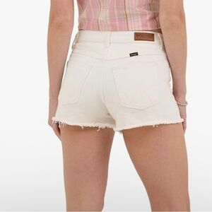 Wrangler‎ denim roll shorts white color size 10